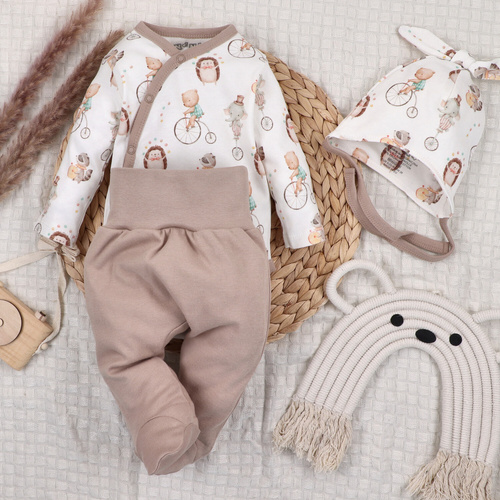 Căciuliță pentru bebeluși Circus Nini – 100% bumbac organic