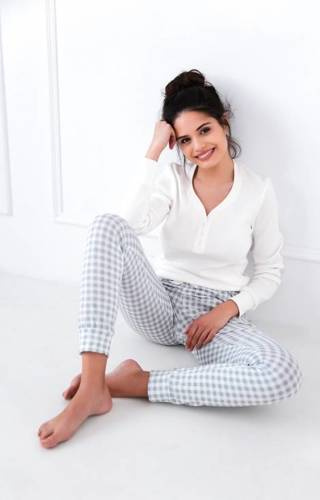 Pijama pentru femei Desire Sensis - ecru