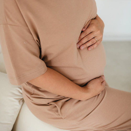 Tricou damă oversize Eevi for Women – bumbac & modal | Stil minimalist, produs în Polonia