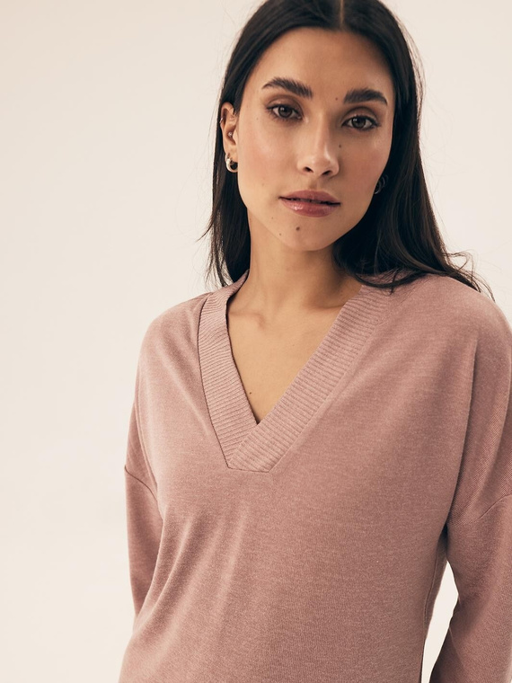 43017 Pijamale de damă Boar Henderson - dusty rose