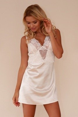 Merida Kalimo lenjerie din satin pentru femei - ecru