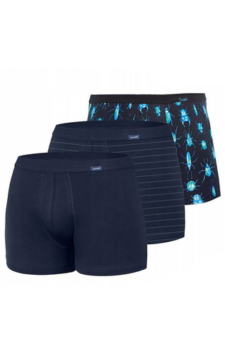 946/04 Boxer bărbați Cornette, blugi bleumarin