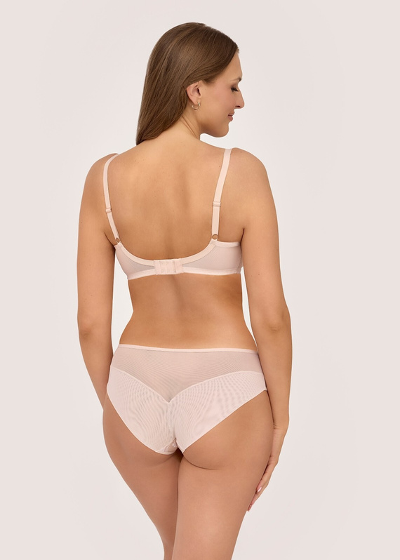Slip 2239 Cașmir Ava bey clasic cu broderie și tul