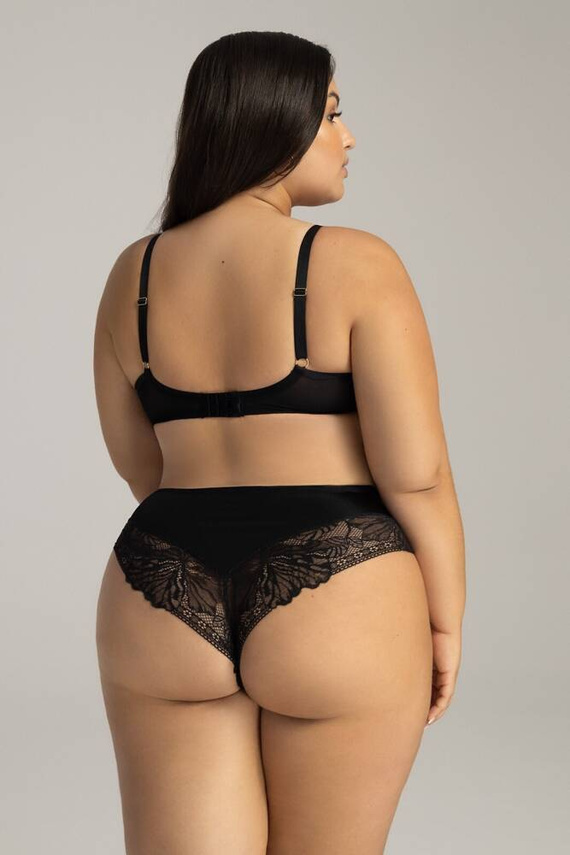 Sutien cu burete semi-umflat 2145 Ava, negru