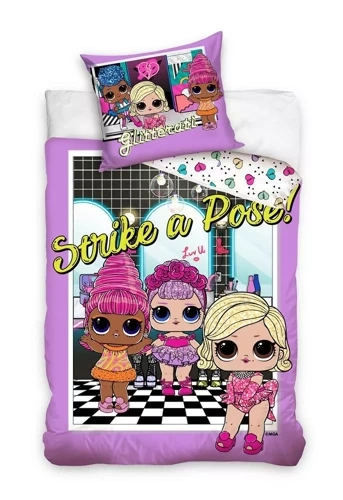 Lol surpriză păpuși lenjerie de pat din bumbac Carbotex