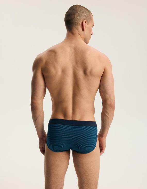 Chiloți bărbați Henderson Brex 45297 2-pack bleumarin 93% bumbac