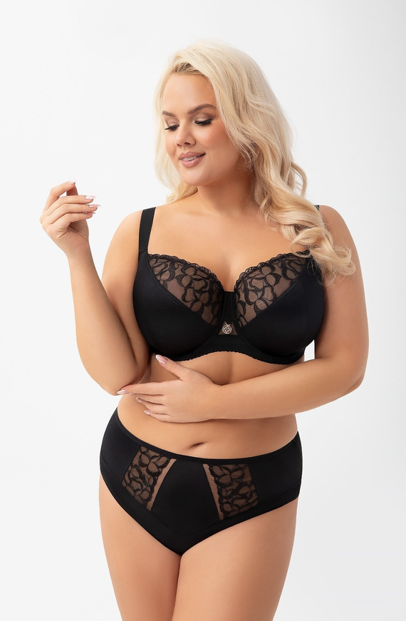 K 934 Isla Bra by Gorsenia - moale, negru, senzual și confortabil