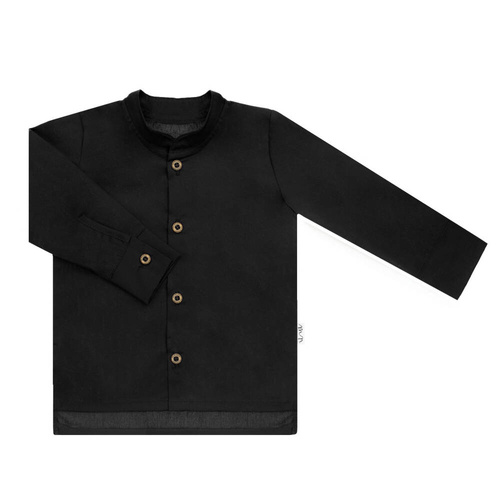 169513 Bluză băiat cu mâneci lungi „Magic of Christmas” Nicol - neagră