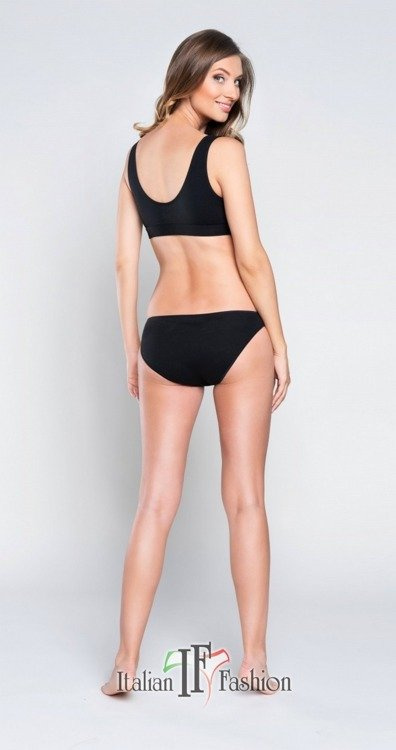 Sutien Lux pentru maternitate și alăptare Italian Fashion- negru 