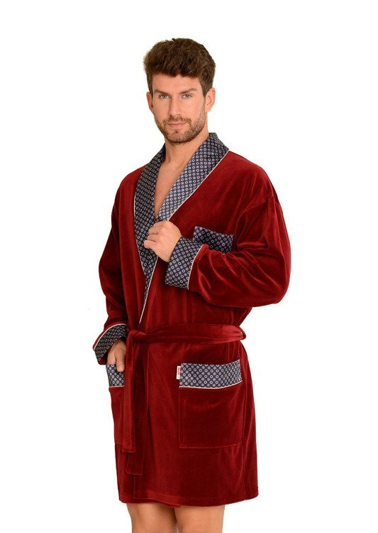 772 Bonjour halat de baie forex pentru bărbați - maro