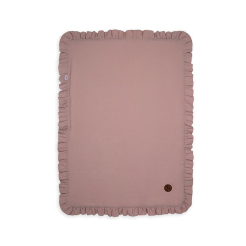 Pătură de muselină roz pudrat pentru un bebeluș Makaszka