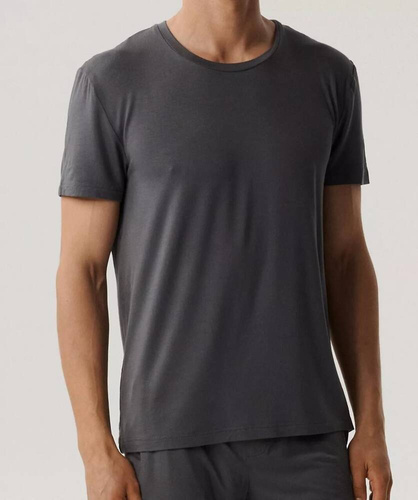 BNMP-005 Pijamale cu mâneci scurte pentru bărbați, gri atlantic