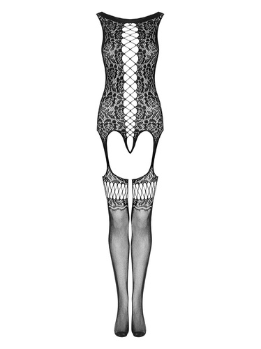 F236  Bodystocking Obsessive - czarny