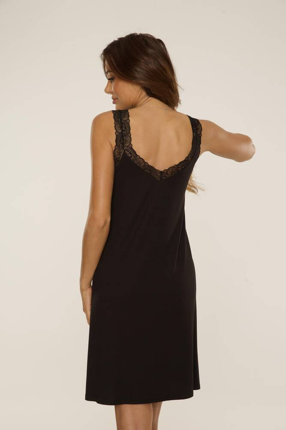 771 Cămașă de noapte Hazel De Lafense - negru