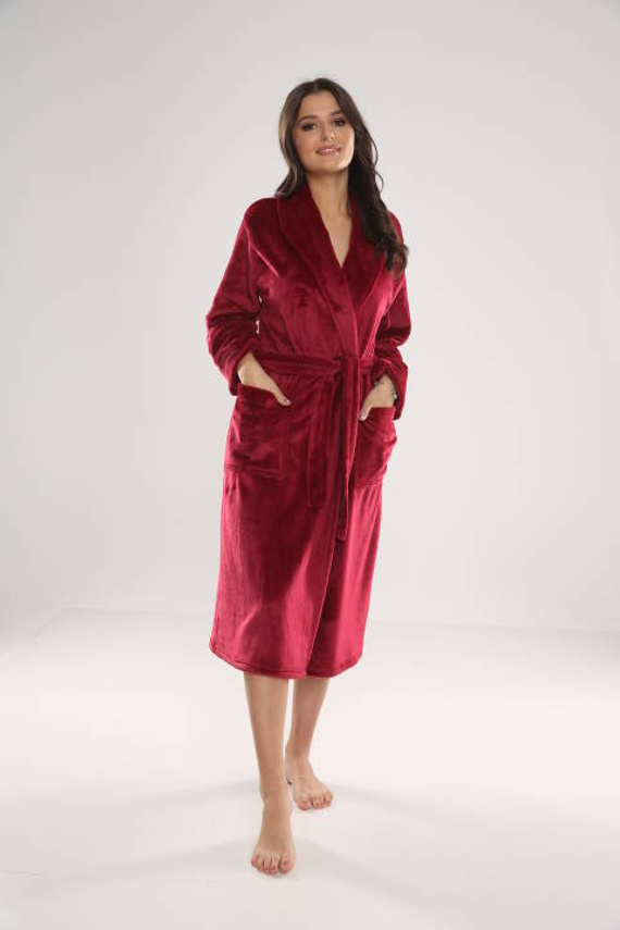 628 Abigail Halat de baie lung Forex pentru femei - maro