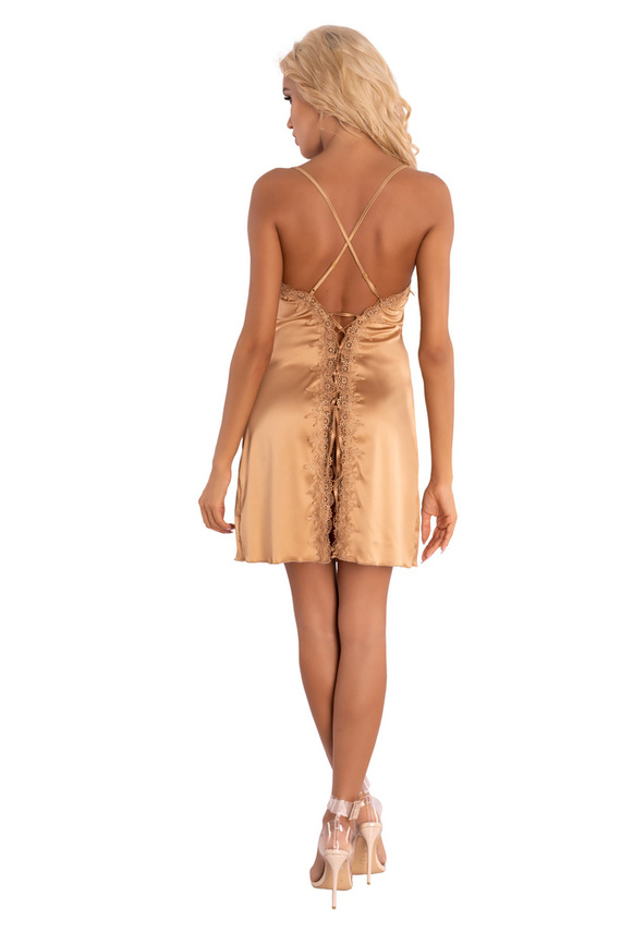 Raber Coffee LC 90579 Dwuczęściowy komplet damski LivCo Corsetti Fashion coffee