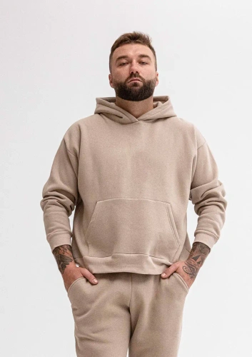 Hanorac bărbați DK-K-B14 – bumbac, cu glugă, elastic, confort zilnic