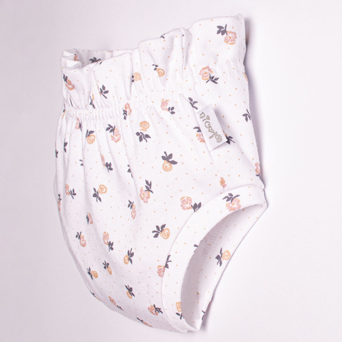 Bloomers Nicol 220087 2-pachet pentru bebeluși, bumbac Oeko-Tex, roz cu flori