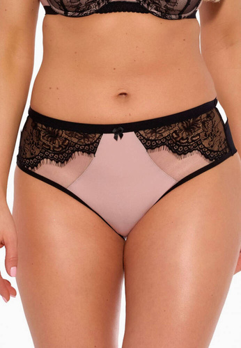 GFB 1274 Frida Chiloți brazilieni pentru femei Gaia negru-roz