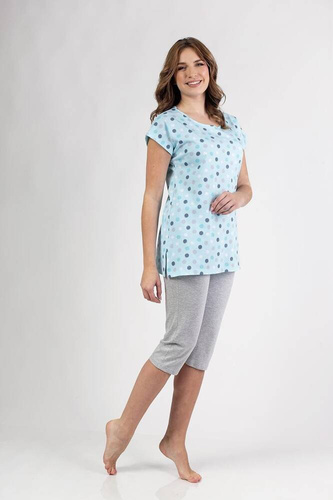 690 Pijama dama Regina, verde