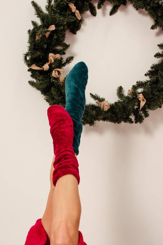 553/554 Șosete de somn Wellsoft Smooth De Lafense - maro