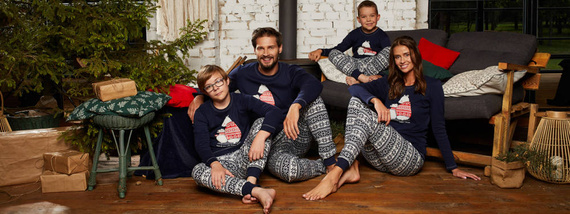 Arktyka Pijama pentru bărbați Italian Fashion - albastru marin