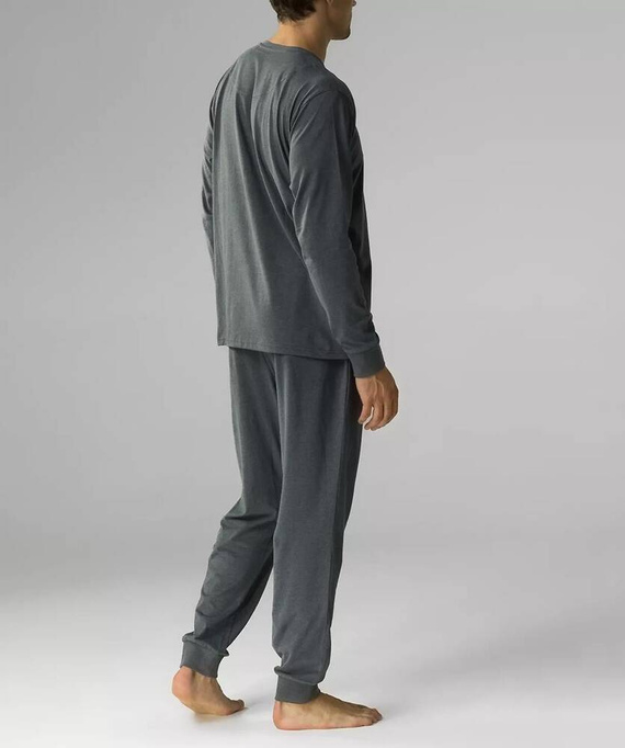 NMP-376 Pijamale bărbați cu mâneci lungi, Atlantic - gri