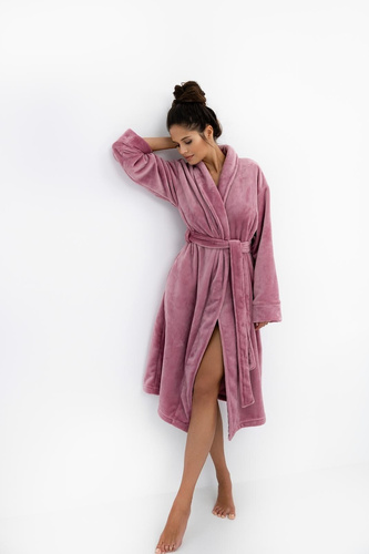 Halat de baie pentru femei Chana Sensis în culoarea Heather - elegant și confortabil, material moale