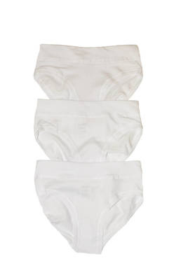 Chiloți 806 Cornette pentru fete, set 3, bleumarin/roșu