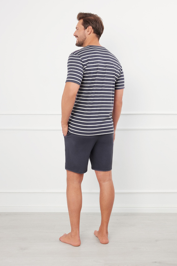 Bert Pijama pentru bărbați Italian Fashion - grafit