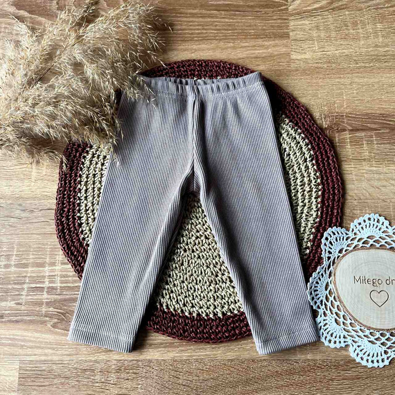 SL14136 Animals Leggings pentru fete cu dungi Mamatti