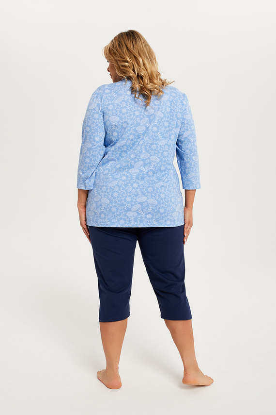 Jomala Pijama pentru femei 3/4 mâneci, 3/4 pantaloni Italian Fashion