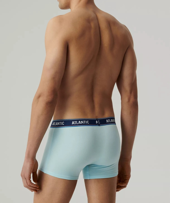 3MH-214 Boxer pentru bărbați, pachet de 3, albastru Atlantic-smarald