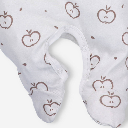 ABN-5297/JAB Salopete de dormit din bumbac organic Happy Apples Nini