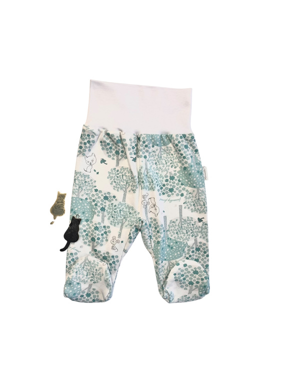 Mamatti PD15120 pijama bebelusi fete - cu model, bumbac