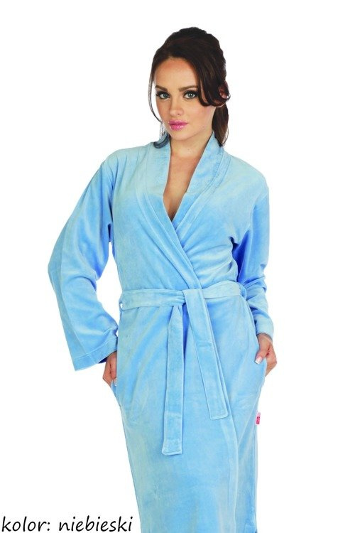 389 / 390 Lydie Halat de damă Forex - albastru