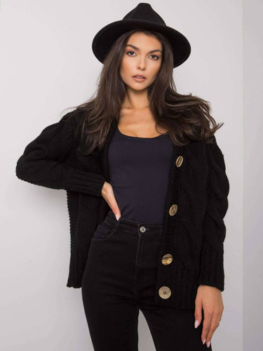 LC-SW-A1.28X Paris cardigan - negru