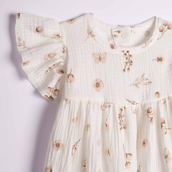 Nicol 224250 Rochie din mușelin pentru fete 100% bumbac pentru vară