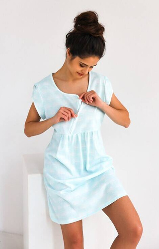 Cămașă de noapte Alma Sensis - mentă