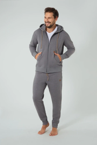 Hanorac pentru bărbați Darwin Italian Fashion - melange