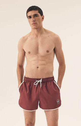 42610 Trunchi de baie pentru bărbați Raven Henderson - visiniu