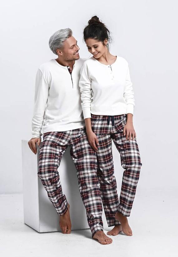 Mollie Pijama pentru femei Sensis Interlock - crem