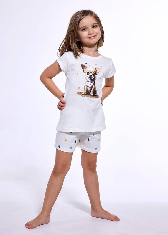 787/108 788/108 Chihuahua Pijamale fete Cornette ecru