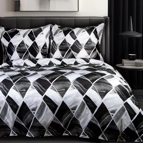 71480/1 Lenjerie de pat din bumbac geometric Cottonlove Darymex