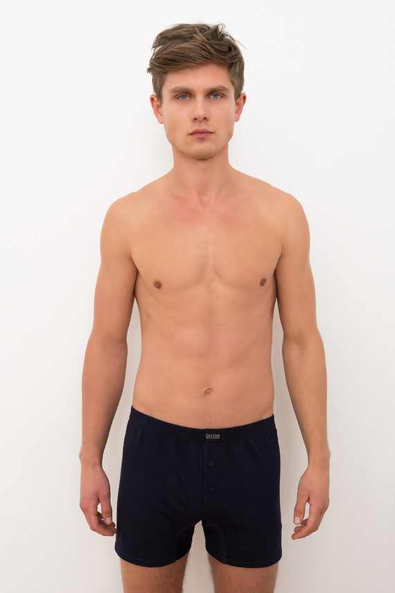 Baster chiloți boxeri bărbați Italian Fashion - albastru marin