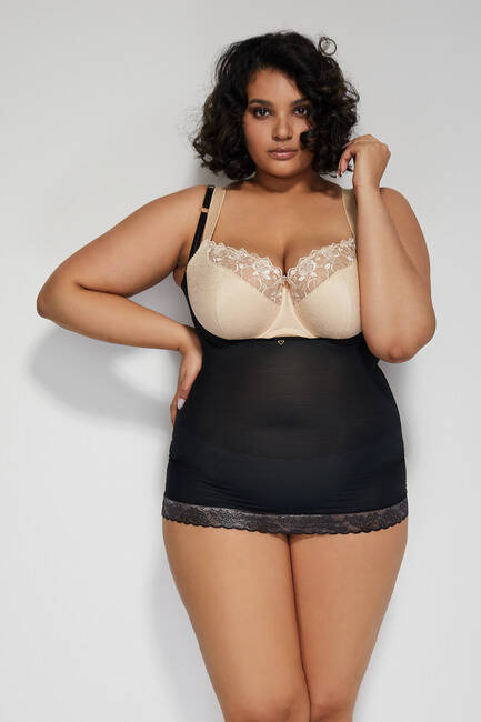 Tricou modelant Glam Top Mitex negru