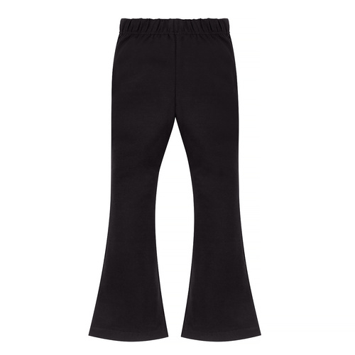 Leggings pentru copii Tres Bien Pinocchio cu fund clopot - negru