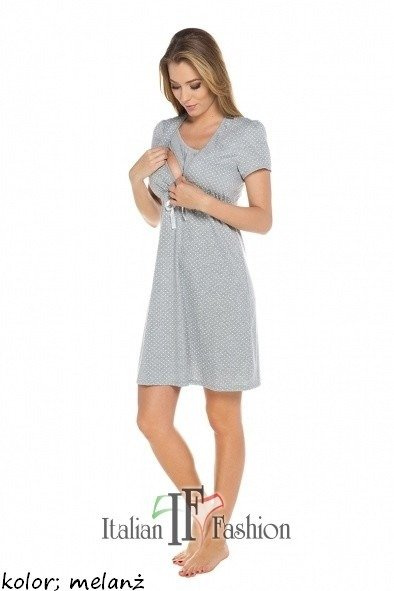 Joy Sarcină și alăptare Shirt Italian Fashion- melange