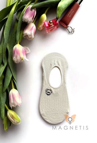 Șosete balerini damă YN-251131 Magnetis – viscoză cu silicon la călcâi