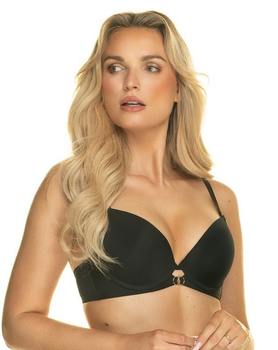 Sutien push up Molly Konrad, negru